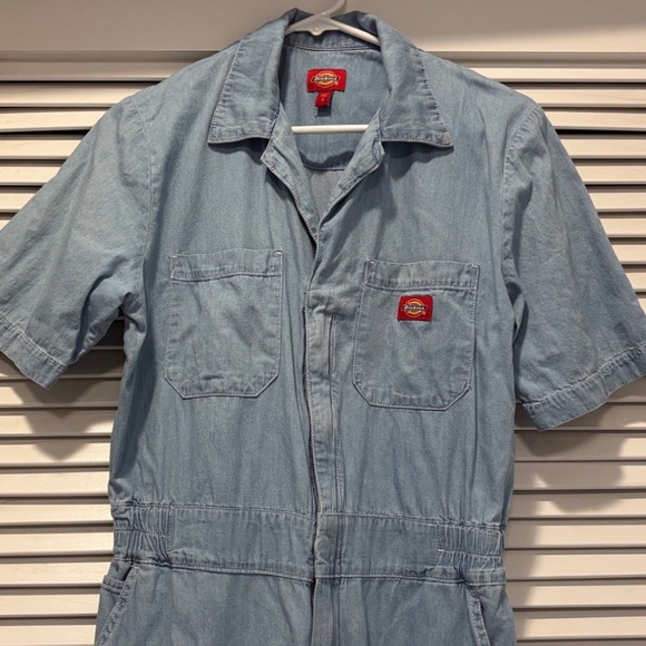 Dickies Coverall in Light Wash - Picture 4 of 16